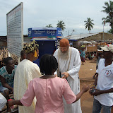  &ndash; Meeting Kroo Bay Paramount Chief . …. © 2008 September NHA Media Photos, James B. Mansaray, photographer.
