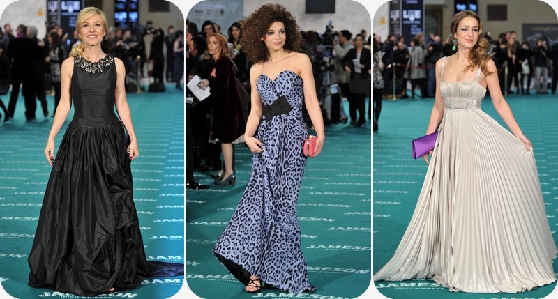 Cayetana de Oscar de la Renta, Irene Visedo, Silvia Abascal de Elie Saab