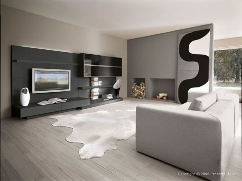 Modern living room interior with sofa sets
