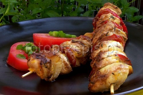 Szaszłyki z piersi kurczaka na sposób orientalny kuchnia orientalna grill przepis foto Szaszłyki z piersi kurczaka na sposób orientalny kuchnia orientalna grill przepis foto