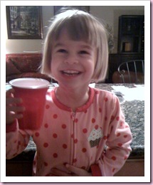 Miss Ella Bella waiting for dinner to be done Miss Ella Bella waiting for dinner to be done