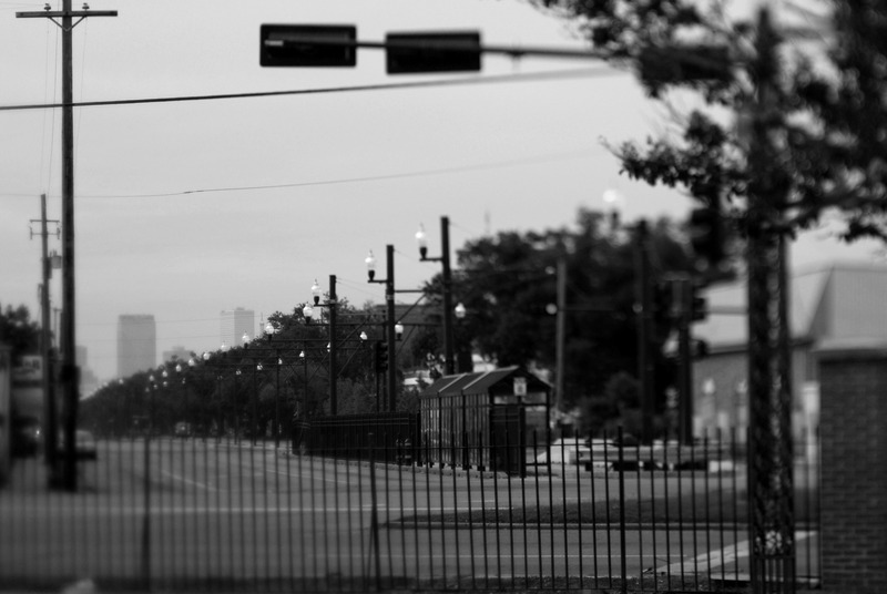 Outside