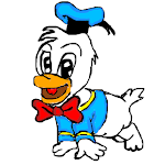 Donald Duck as a baby