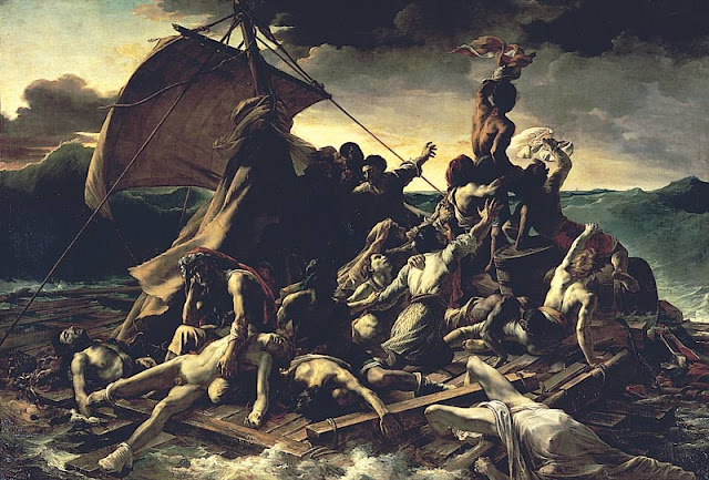 The Raft of the Medusa by Theodore Gericault