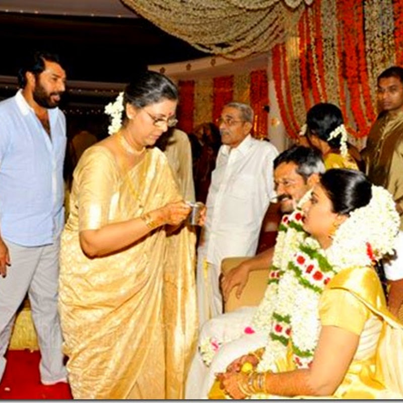 Mammookka in Geethu Mohandas wedding