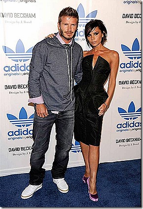 David and Victoria Beckham.