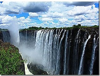 The Victoria Falls, Zimbabwe