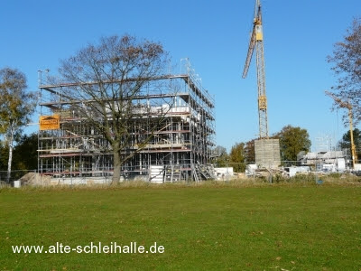 Auf der Freiheit Schleswig Bau erstes Strandhaus