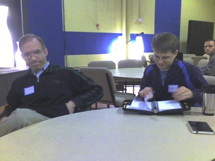 Mike Hall and Blake Hickman