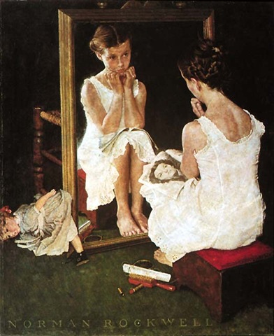 [Norman Rockwell Girl at the Mirror[5].jpg]
