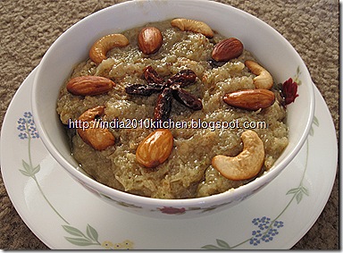 LAUKI HALWA