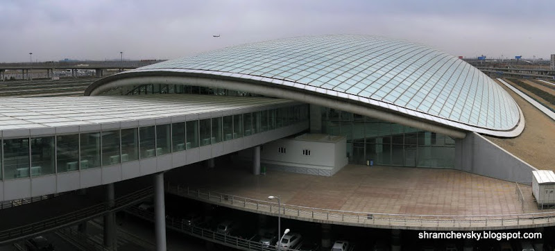 Beijing Capital International Airport Terminal 3 Transportation Center Пекинский Столичный Международный Аэропорт Терминал 3