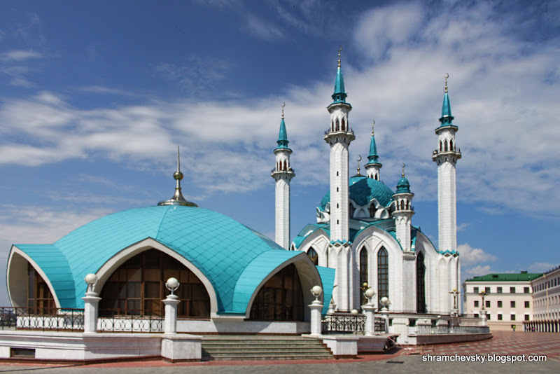 Russia Tatarstan Kazan Kremlin Qolsharif Mosque Россия Татарстан Казань Кремль Мечеть Кул Шариф