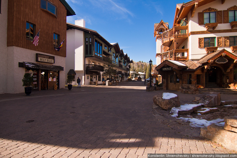 USA Colorado Rocky Mountains Vail Ski Resort США Колорадо Вэйл Горы Лыжный Курорт