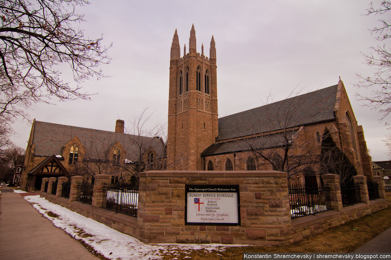 USA Colorado Springs Episcopal Church США Колорадо Спрингс Епископская Церковь