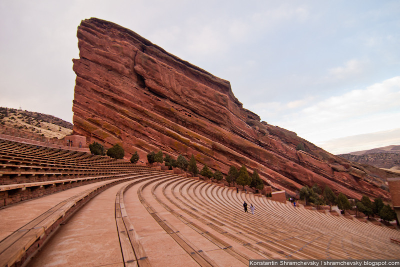 USA Colorado Denver Red Rocks Amphitheater США Колорадо Ред Рокс Красные Скалы Амфитеатр