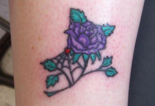 purple rose tattoo. Purple rose tattoo designs