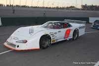 #9 Brandon Watson ready to race at Kawartha Speedway, August 7, 2009