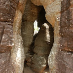 Gesteinsformation in "lost city"