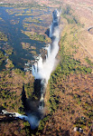 Victoria-Fälle aus der Luft. © Foto: Bruce Taylor