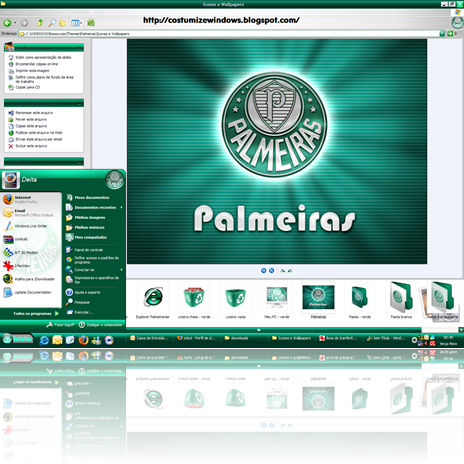  Baixar tema para Windows xp do Palmeiras