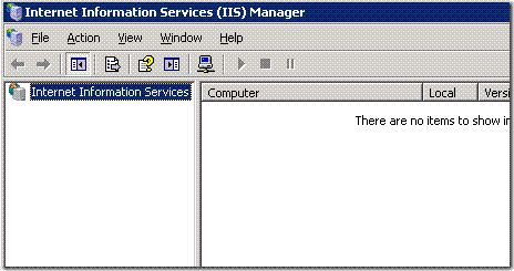 Empty/blank IIS manager from SharePoint Timer error.