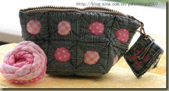 Bolsinha de jeans
