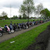 On the way to the sprint, scooters from attendees.