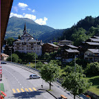 From my hotel room in Fiesch