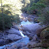 View from the bridge. It was one shaky bridge, kinda scary.