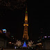 Then, that evening back in Nagoya, me and my friends went to have a look at the night view from this tower.