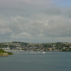 The bay of/near? Kinsale. We saw dolphins here.