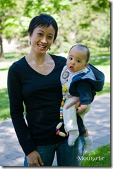Momzelle Warm V-Neck Black