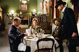 (L-r) ED HARRIS as Virgil Cole, RENÉE ZELLWEGER as Allison French, VIGGO MORTENSEN as Everett Hitch and JEREMY IRONS as Randall Bragg in New Line Cinema’s Western “Appaloosa.” The film is distributed by Warner Bros. Pictures. PHOTOGRAPHS TO BE USED SOLELY FOR ADVERTISING, PROMOTION, PUBLICITY OR REVIEWS OF THIS SPECIFIC MOTION PICTURE AND TO REMAIN THE PROPERTY OF THE STUDIO. NOT FOR SALE OR REDISTRIBUTION.