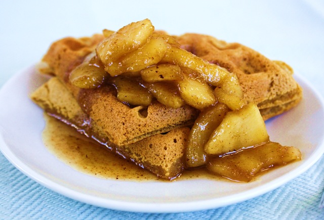 [pumpkin waffles with apples cinnamon nutmeg maple syrup[4].jpg]
