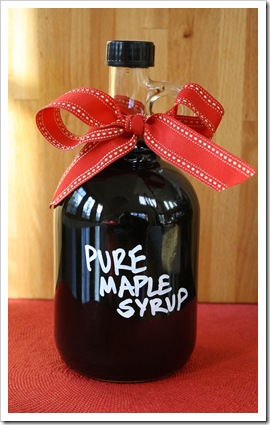 maple syrup oliverea schoolhouse glass jug