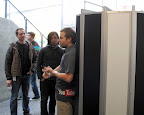 marcin starts the tour at the Cray loveseat