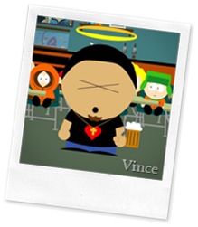 Vince in south park