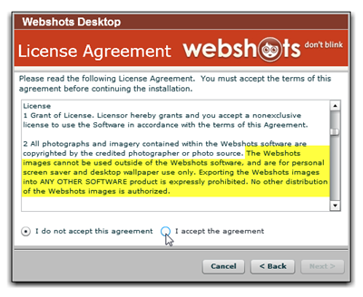 Webshots_license_agreement