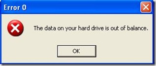 data on hard drive