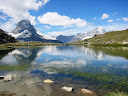 Widoczki ze szlaku zejściowego do Zermatt
