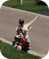 Little Ben and his Vacuum Wagon