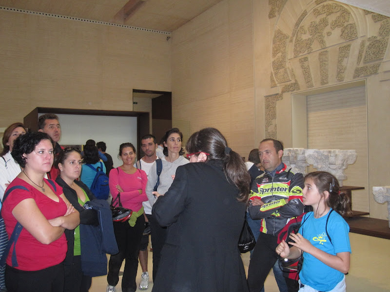 Las guías hicieron una visita guiada para nosotros