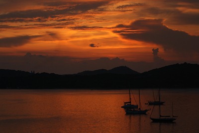 Pôr-do-Sol em St. Thomas, US Virgin Islands Pôr-do-Sol em St. Thomas, US Virgin Islands