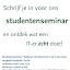  &ndash; Sogyo huisstijl 2007-2008 - Poster studentenseminar