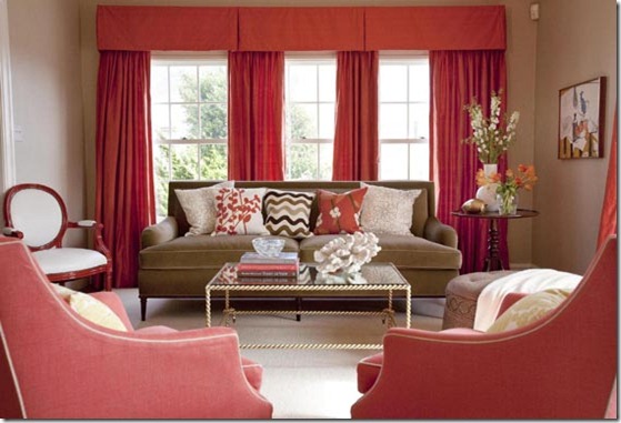 beige-and-red-living-room-with-coral-red-curtains-and-armchairs