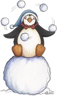 Penguin Snowballs