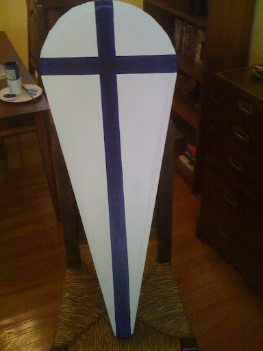 Painted shield 
