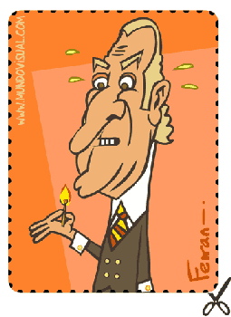 Juan Carlos caricatura 2