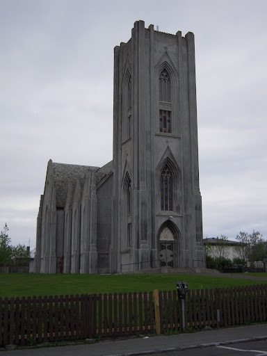 Sweet grey-stone church.